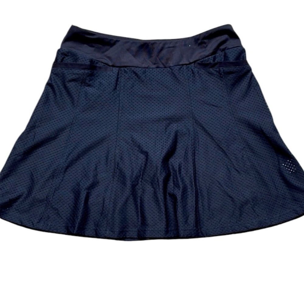 Tail Women’s Black Athletic Perforated Pull-On Golf Skirt Skort Size Small